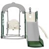 VYNXARIA 5 - in - 1 Green - Hued Self - Standing Toddler Climbing Slide & Swing Set with Telescope - 4 of 4