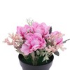 Unique Bargains Artificial Plants Mini Flower Plastic 4.33"x4.33"x7.87" 1 Pcs - 4 of 4