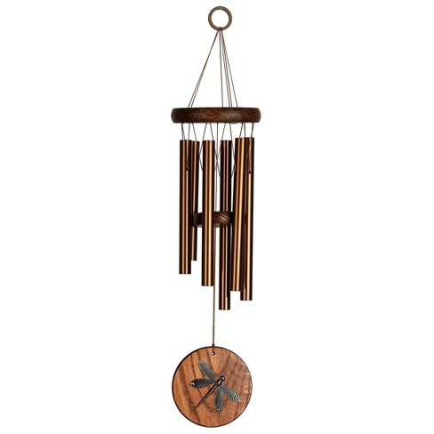 Woodstock Chimes Signature Collection, Woodstock Habitats Chime, Teak 17'' Dragonfly Wind Chime HCTD - image 1 of 4