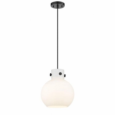 Newton Sphere - 1 Light Pendant In Industrial Style-11.13 Inches Tall and 10 Inches Wide