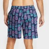 Men's 7" Pineapple Swim Trunk with Boxer Brief Liner - Goodfellow & Co™ Purple - image 2 of 3