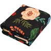 Machine Washable Floral Area Rug,Large Soft Modern Carpet,Non Slip Low Pile Floor Mat for Living Room Bedroom Dining Room - 4 of 4