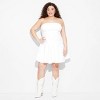 Women's Denim Pleated Mini A-Line Dress - Wild Fable™ - 2 of 3