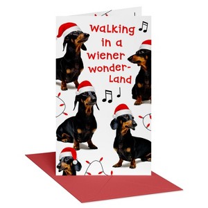 Recycled Paper Greetings Christmas Money and Gift Card Holder Delivering You a Special Treat! - 1 of 4