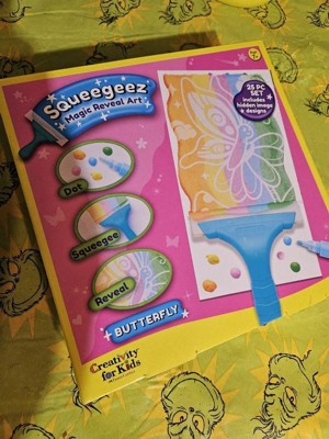 Creativity for Kids Squeegeez Magic Reveal Craft Kit: Butterfly - Kids  Painting Art Activity, Gifts for Girls and Boys Ages 7-12+