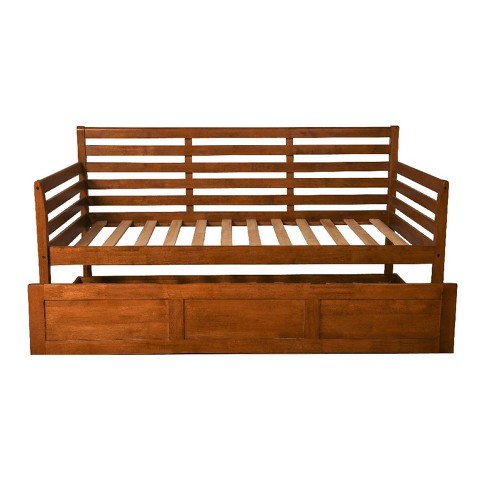 Twin Yorkville Trundle Daybed Frame Only Barbados - Dual Comfort: Solid