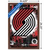 Trends International NBA Portland Trail Blazers - Maximalist Logo 23 Framed Wall Poster Prints - 3 of 4