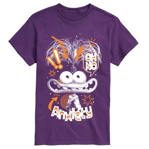 Men's - Inside Out 2 - Doodle Portrait Short Sleeve Graphic T-Shirt - 1 of 3