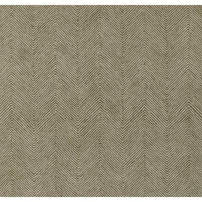 Handmade Green Herringbone Wool Tufted Area Rug 3'6" x 5'6"