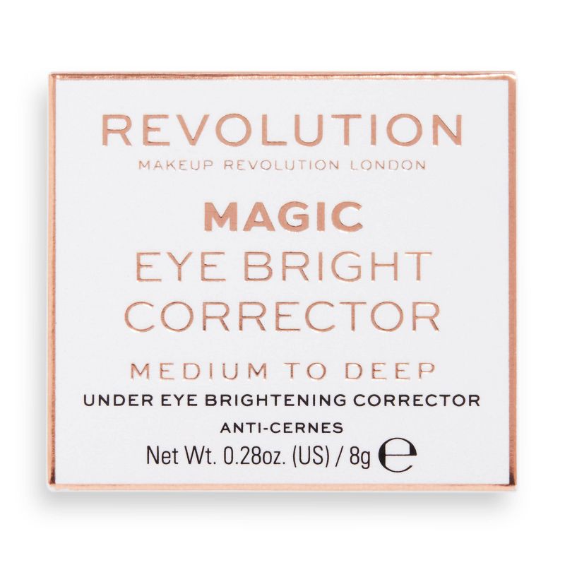 Makeup Revolution Eye Bright Under Eye Corrector - Medium to Deep - 0.28oz, 1 of 6