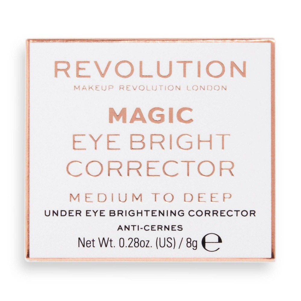 Makeup Revolution Eye Bright Under Eye Corrector - Medium to Deep - 0.28oz