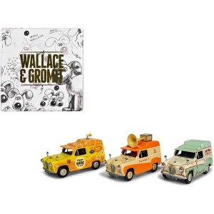"Wallace & Gromit" Austin A35 Van Collection Set of 3 Pieces Diecast Model Cars by Corgi - 1 of 4