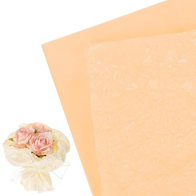 Unique Bargains Floral Pearlescent Durable Gift Wrap Paper 20 Pcs