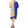 LA LEELA Women's Summer Vacation Beachwear Mini Bathing Suit Open Front Boyfriend Holiday Swimwear Coverups Duster Cardigan - 3 of 4