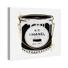12" x 12" Fashion Paint Noir Fashion and Glam Unframed Canvas Wall Art in Black - Oliver Gal - 4 of 4