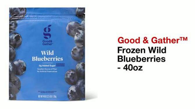 Frozen Wild Blueberries - 40oz - Good &#38; Gather&#8482;, 2 of 6, play video