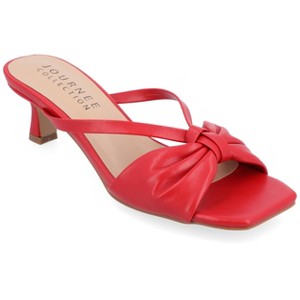 Journee Women's Starling Medium and Wide Width Dress Sandals - 1 of 4