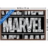 Trends International Marvel Sketch - Marvel Logo Framed Wall Poster Prints - 3 of 4