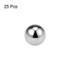 Unique Bargains Precision Balls 5 mm 0.2" Solid Chrome Steel G10 for Bearing Keychain Wheel 25 Pcs - 3 of 3