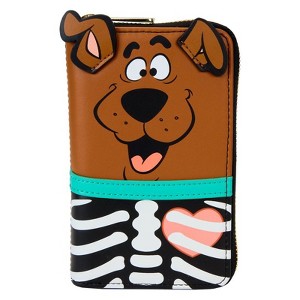 Loungefly Scooby-Doo Skeleton Cosplay Glow Zip Around Wallet - 1 of 4