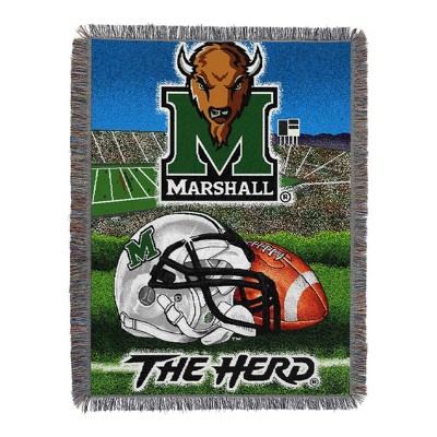 NCAA Marshall Thundering Herd 48"x60" Tapestry Throw Blanket