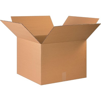 The Packaging Wholesalers 22"  x  22"  x  16"  Shipping  Boxes  32  ECT  Brown  20/Bundle BS222216