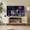 Bella Depot Modern TV Stand for TVs Up to 65" with Aluminum Frame Glass Door and Adjustable Metal Feet - 3 of 4