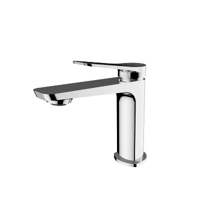 PAGED Bathroom Faucet Single Handle Bathroom Sink Faucet Chrome Finish Faucet with Ceramic Cartridge