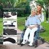 Rollator Walker for Seniors with Seat, 3 in 1 Walker Wheelchair Combo with 8¡± Non-Slip Wheels Reversible Backrest Detachable Footrests - 2 of 4