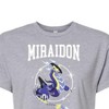 Women's - Pokémon - Miraidon Collegiate Cropped Graphic T-Shirt - 2 of 4