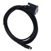 Unique Bargains 8.2Ft Serial RS232 DB9 Female to Male 8 Pin Mini Din PLC Programming Cable for Proface GPW-CB02 - 3 of 4