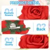 Unique Bargains Fabric Rose Boho Hair Clips Fabric Flower Brooch Pins for Wedding Party Dance 1 Pc - 3 of 4