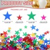 Unique Bargains Christmas Decorations DIY Twinkle Metallic Foil Glitter Star Tables Confetti 0.2/0.4 Inch 0.07 Ibs - 2 of 4