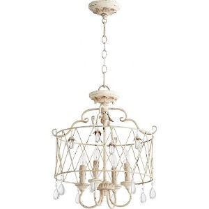 Quorum Lighting Venice 4-Light Persian White Pendant - 1 of 1