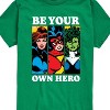 Boys' - Marvel - Be Your Own Hero Short Sleeve Graphic T-Shirt - 2 of 4