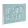 Stupell Industries Better at Beach with Shell, 19" x 13" - 3 of 4
