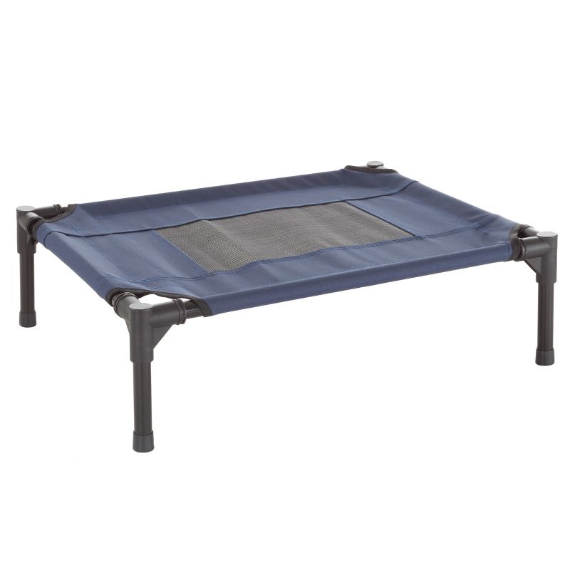 Pet Adobe Portable Raised Cot Style Pet Bed - Navy Blue, 1 of 8