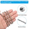 Unique Bargains Sparkly Faceted Durable Waterproof Loose Small Round Beads 10 Pcs - 4 of 4