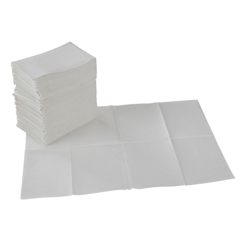 ECR4Kids 2-Ply Disposable Sanitary Liner, White, 500-Pack, 1 of 9