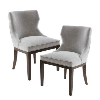 Set of 2 Hutton Dining Side Chair Gray