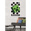 Trends International Minecraft: 15th Anniversary - Posterized Creeper Framed Wall Poster Prints - 2 of 4