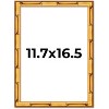 PosterPalooza | 11.7x16.5 Bamboo Picture Frame, UV Acrylic, 4 Finishes - Brown, Black, Gold, and Natural - 2 of 4