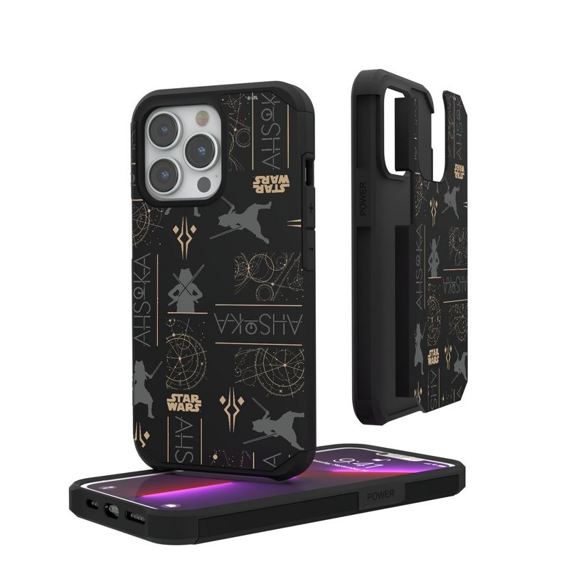 Keyscaper Star Wars Ahsoka Pattern Rugged Phone Case, 1 of 2