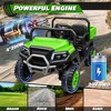 JOYRACER 24V 4WD Ride on Car w/800W Motors, 2 Seater, 2.4G Remote Control, 4 Wheeler, Pop Music, LED Light, 24 Volt Ride on Toys for Big Kids - 3 of 4