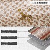 coucheta Multi-size Washable Area Rug, Farmhouse Geometric Textured Non-Shedding Low Pile Non Slip Carpet, for Living Room, Bedroom, Dining Room - 4 of 4