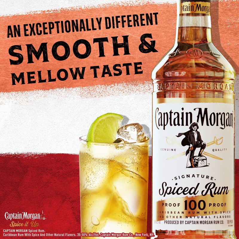 Captain Morgan Spiced Rum - 750ml Bottle, 3 of 8