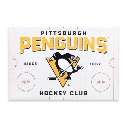 Nhl Pittsburgh Penguins Rink Canvas : Target