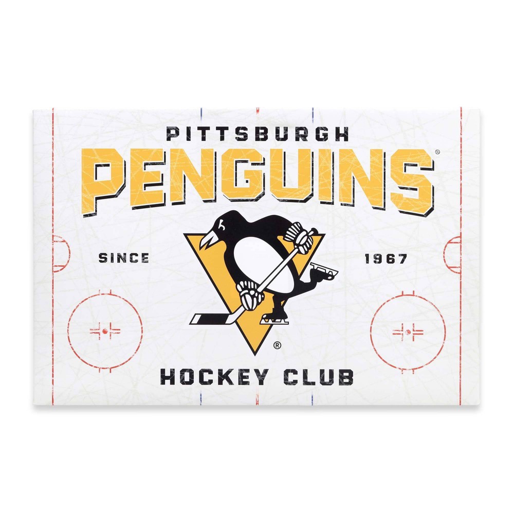 Photos - Wallpaper NHL Pittsburgh Penguins Rink Canvas