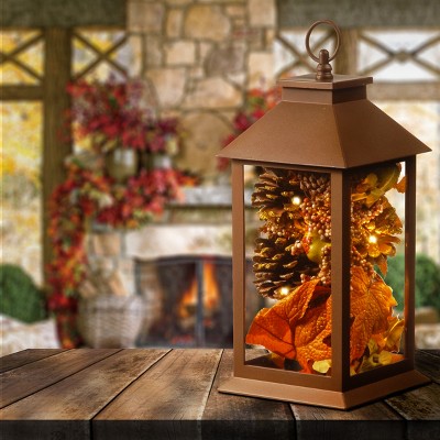 National Tree Company Harvest Lantern
