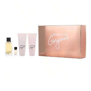 Gorgeous by Michael Kors for Women - 4 Pc Gift Set 3.4oz EDP Spray, 0.17oz EDP Spray, 3.4oz Body Lotion, 3.4oz Shower Gel - 1 of 1
